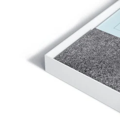 U Brands Dry Erase<Combination Dry-Erase Whiteboard, Aluminum Frame, 4' x 3' (3198U00-01)