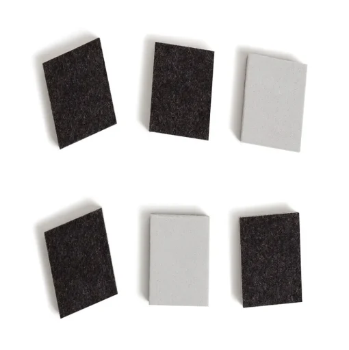 U Brands Dry Erase<Dry-Erase Whiteboard, 12" x 9", 6/Pack (3135U00-01)