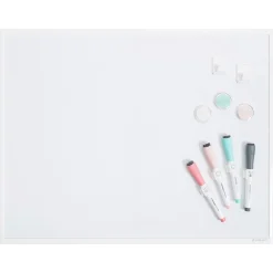 U Brands Dry Erase<Dry-Erase Whiteboard, Plastic Frame, 2' x 1.5' (4595U00-04)