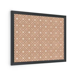 U Brands Bulletin<Fashion Cork Bulletin Board, Black Frame, 16"H x 20"W (2883U00-01)