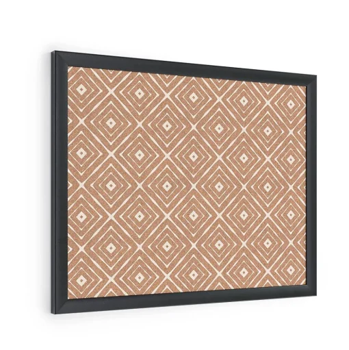 U Brands Bulletin<Fashion Cork Bulletin Board, Black Frame, 16"H x 20"W (2883U00-01)