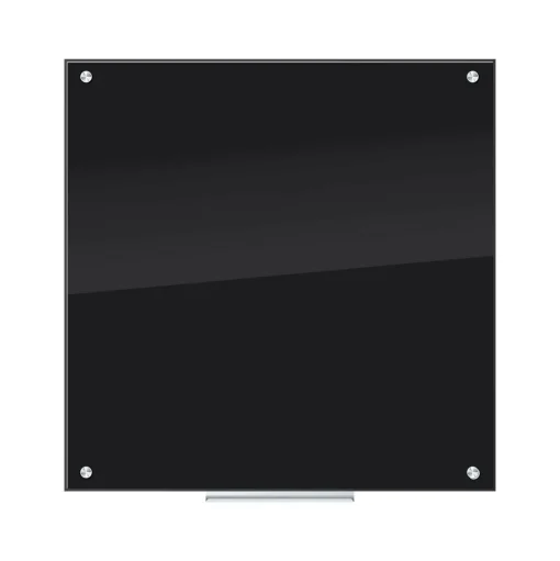 U Brands Dry Erase<Glass Dry-Erase Whiteboard, 3' x 3' (2810U00-01)