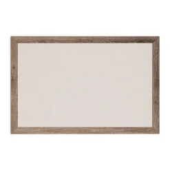 U Brands Bulletin<Linen Bulletin Board, Wood Frame, 3' x 2' (4891U00-01)