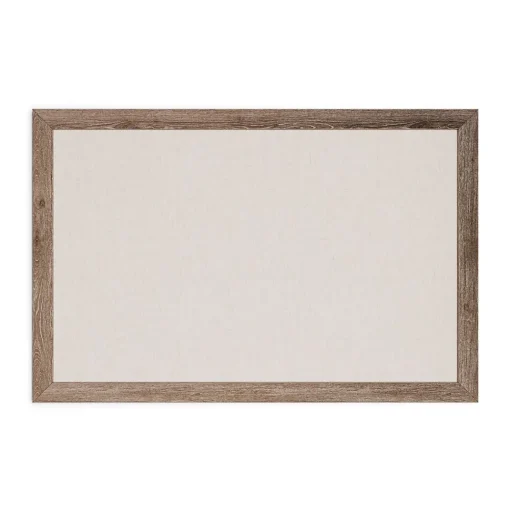 U Brands Bulletin<Linen Bulletin Board, Wood Frame, 3' x 2' (4891U00-01)