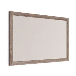U Brands Bulletin<Linen Bulletin Board, Wood Frame, 3' x 2' (4891U00-01)