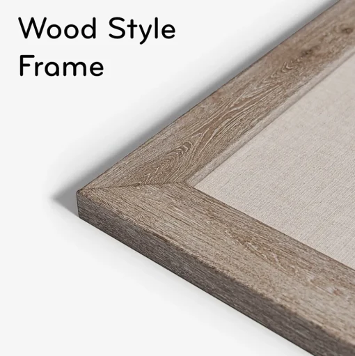U Brands Bulletin<Linen Bulletin Board, Wood Frame, 6' x 4' (4897U00-01)