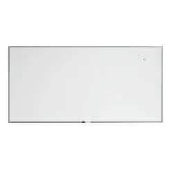 U Brands Dry Erase<Magnetic Porcelain Dry-Erase Whiteboard, Aluminum Frame, 8' x 4' (4902U00-01)