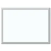 U Brands Dry Erase<Melamine Dry Erase Whiteboard, Silver Aluminum Frame, 23" x 17" (00030AANNN)