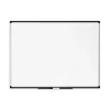 U Brands Dry Erase<PINIT Steel Dry-Erase Whiteboard, Aluminum Frame, 4' x 3' (2807U00-01)