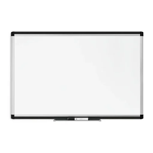 U Brands Dry Erase<PINIT Steel Dry-Erase Whiteboard, Aluminum Frame, 3' x 2' (2805U00-01)