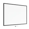 U Brands Dry Erase<Steel Dry-Erase Whiteboard, Fiberboard Frame, 4' x 3' (2893U00-01)