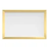 U Brands Dry Erase<Steel Dry-Erase Whiteboard, Framed, 1.4' x 1.9' (3323U00-01)