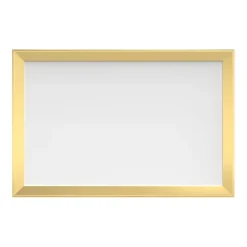 U Brands Dry Erase<Steel Dry-Erase Whiteboard, Framed, 1.4' x 1.9' (3323U00-01)