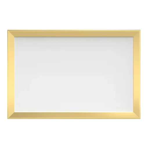 U Brands Dry Erase<Steel Dry-Erase Whiteboard, Framed, 1.4' x 1.9' (3323U00-01)