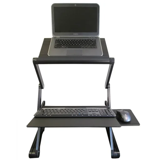 Uncaged Ergonomics Standing Desks<WorkEZ Standing Desk, Black (WESDB)