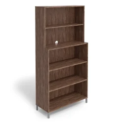 Union & Scale Bookcases<™ Essentials 5 Shelf 72"H Laminate Bookcase, (UN56975)