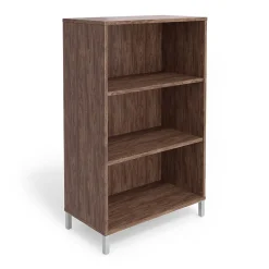 Union & Scale Bookcases<Essentials 3 Shelf 45"H Laminate Bookcase, (UN56977)