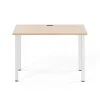 Union & Scale Office Desks<™ Essentials 42"W Rectangular Writing Desk, Natural (UN60411-C)