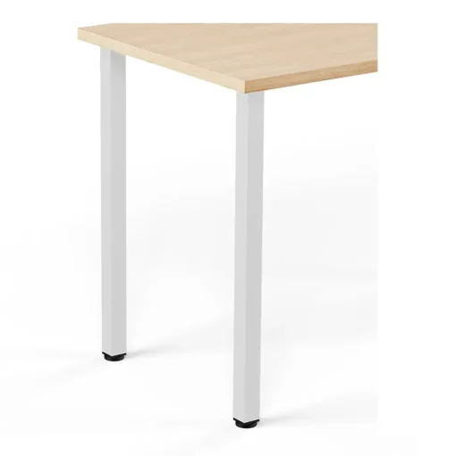 Union & Scale Office Desks<™ Essentials 42"W Rectangular Writing Desk, Natural (UN60411-C)