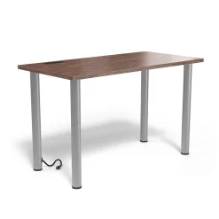 Union & Scale Office Desks<™ Essentials 48"W Computer and Writing Desk, Espresso (UN56970)