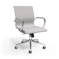 Union & Scale Office Chairs<™ Everell Ergonomic Fabric Manager Chair, Heather Gray (53279)