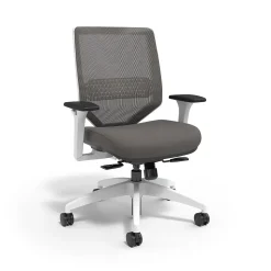 Union & Scale Ergonomic Chairs<™ Lewis Ergonomic Mesh Swivel Computer and Desk Chair, (UN55655-CC)