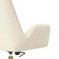 Union & Scale Office Chairs<™ MidMod Ergonomic Fabric Manager Chair, Cream (UN56982)