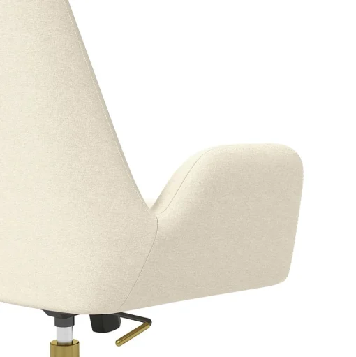 Union & Scale Office Chairs<™ MidMod Ergonomic Fabric Manager Chair, Cream (UN56982)