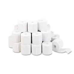 Universal Pos Paper<Bond Adding Machines & Calculator Paper Rolls, 2 1/4" x 130', 100 Rolls/Pack (UNV35710GN)