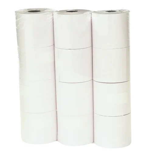 Universal Pos Paper<Bond Adding Machines & Calculator Paper Rolls, 2 1/4" x 130', 12 Rolls/Pack (UNV35715GN)