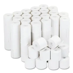 Universal Pos Paper<Bond Adding Machines & Calculator Paper Rolls, 2 1/4" x 126', 100 Rolls/Pack (UNV35705)
