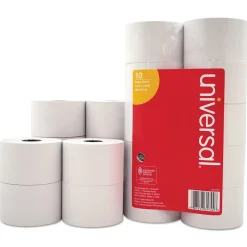 Universal Pos Paper<Cash Register Paper Rolls, 1 3/4" (44mm) x 138', 10/Pk
