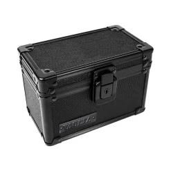 Vaultz Index Cards<Locking 3" x 5" Index Card File Box, 350-Card Capacity, Tactical Black (VZ00315)