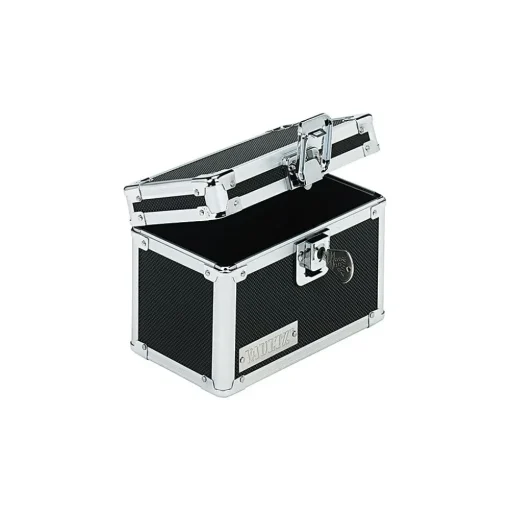 Vaultz Index Cards<™ Locking Card File, 350-Card Capacity, 3 x 5, Black