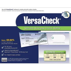 VersaCheck Business Forms<Form No. 1000 Elite Guest Checks Refill, 8.5" x 11", 250/Pack (10GE01-8765)