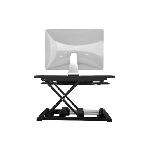 VersaDesk Standing Desks<PowerPro 48"W Electric Adjustable Standing Desk Converter, Black (SP7644824-00-01)