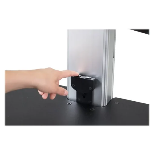 Victor Technology Standing Desks<28" W High Rise™ Electric Dual Monitor Standing Desk, Laminate Wood (DC450)