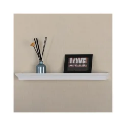 V-Light Shelving<Wall Shelves, White, 4/Pack (VW141003W)