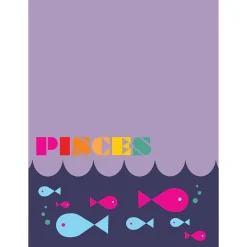 Wall Pops Dry Erase<WallPops Pisces Dry-Erase Message Board
