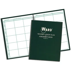 Ward Grade Books<Weekly Lesson Planner, 8.5" x 11", 3/Bundle (WAR16-3)