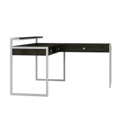 Whalen Corner Desks<Asherton 60" W L-Shaped Computer Desk, Fawn Aged Oak (SPUS-ASHD)
