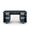 Whalen Computer Desks<Emergent Gaming 60"W Computer Desk, Black (SPUS-EGDB)