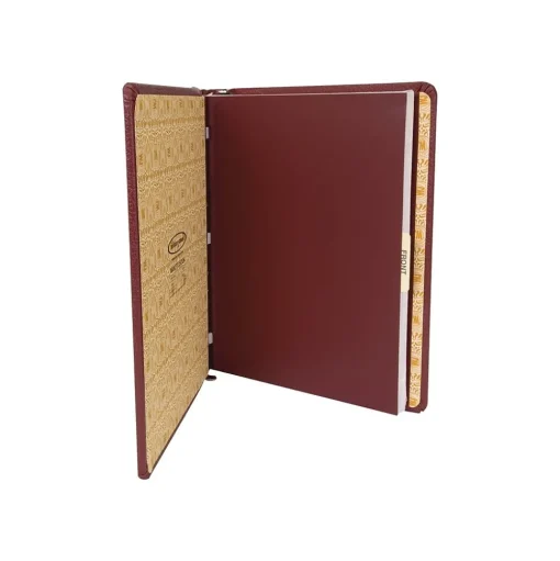 ACCO Accounting & Record Journals<Wilson Jones Minute Record Book, 9.3"W x 11.6"H x 1.7"D, Red (W0396-11)
