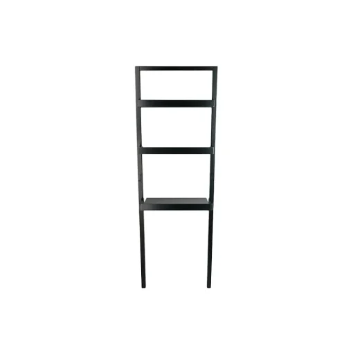 Winsome Bookcases<Bellamy 3-Shelf 69"H Leaning Bookcase, Black (29323)