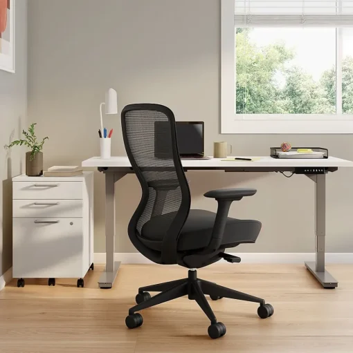 Workplace 2.0 Office Chairs<Workplace2.0™ Ayalon Ergonomic Fabric Swivel Task Chair, Black (UN51505)