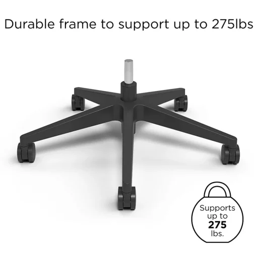 Workplace 2.0 Office Chairs<Workplace2.0™ Bedford Ergonomic Fabric/Mesh Swivel Task Chair, Black (UN60991)