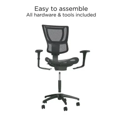 Workplace 2.0 Office Chairs<Workplace2.0 Lawton Ergonomic Mesh Swivel Task Chair, Black (UN62655)