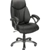 Workplace 2.0 Office Chairs<Workplace2.0™ Ramsey Ergonomic Bonded Leather Swivel Manager Chair, Black (ST62216)