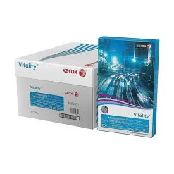 Xerox Multipurpose Paper<Vitality 8.5" x 14" Multipurpose Paper, 20 lbs., 92 Brightness, 500 Sheets/Ream, 10 Reams/Carton (3R02051)