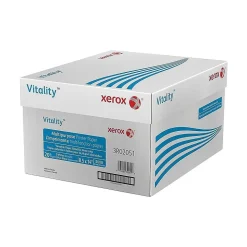 Xerox Multipurpose Paper<Vitality 8.5" x 14" Multipurpose Paper, 20 lbs., 92 Brightness, 500 Sheets/Ream, 10 Reams/Carton (3R02051)
